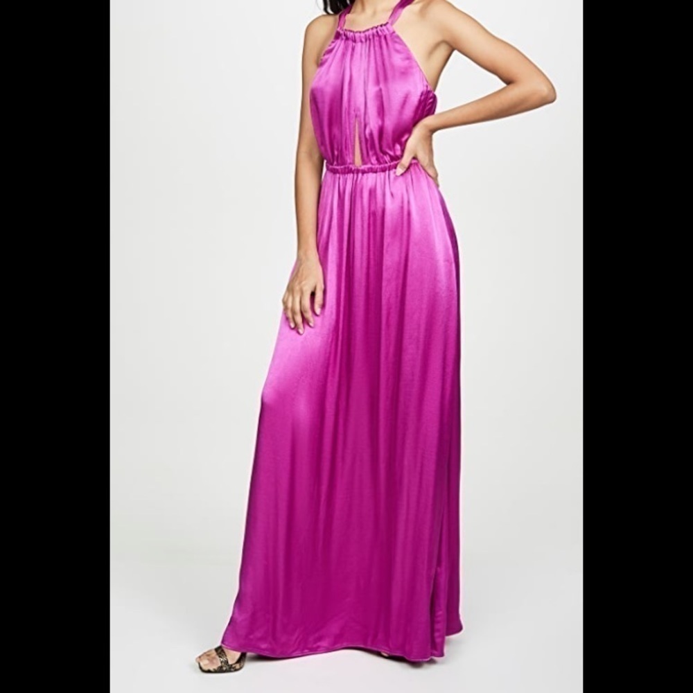 Raquel Allegra Key Hole Formal Dress